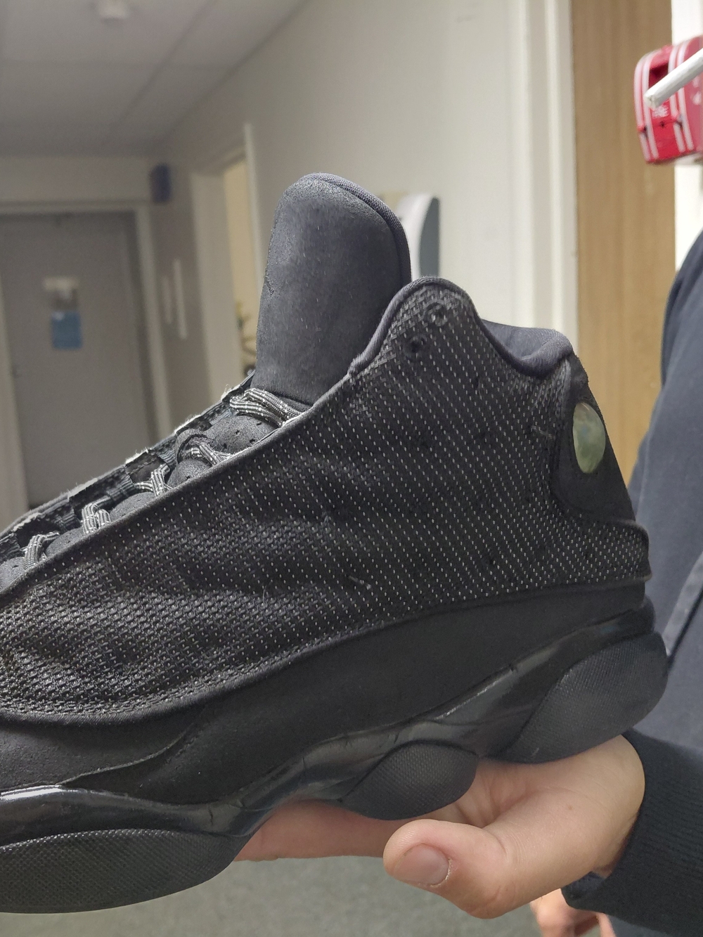 Jordan 13 Black Cats Size 12